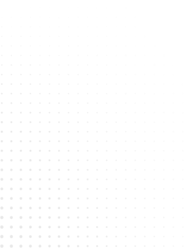 white background gray dots bottom left