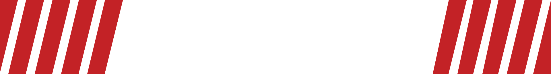 white background red diagonal lines on right and left