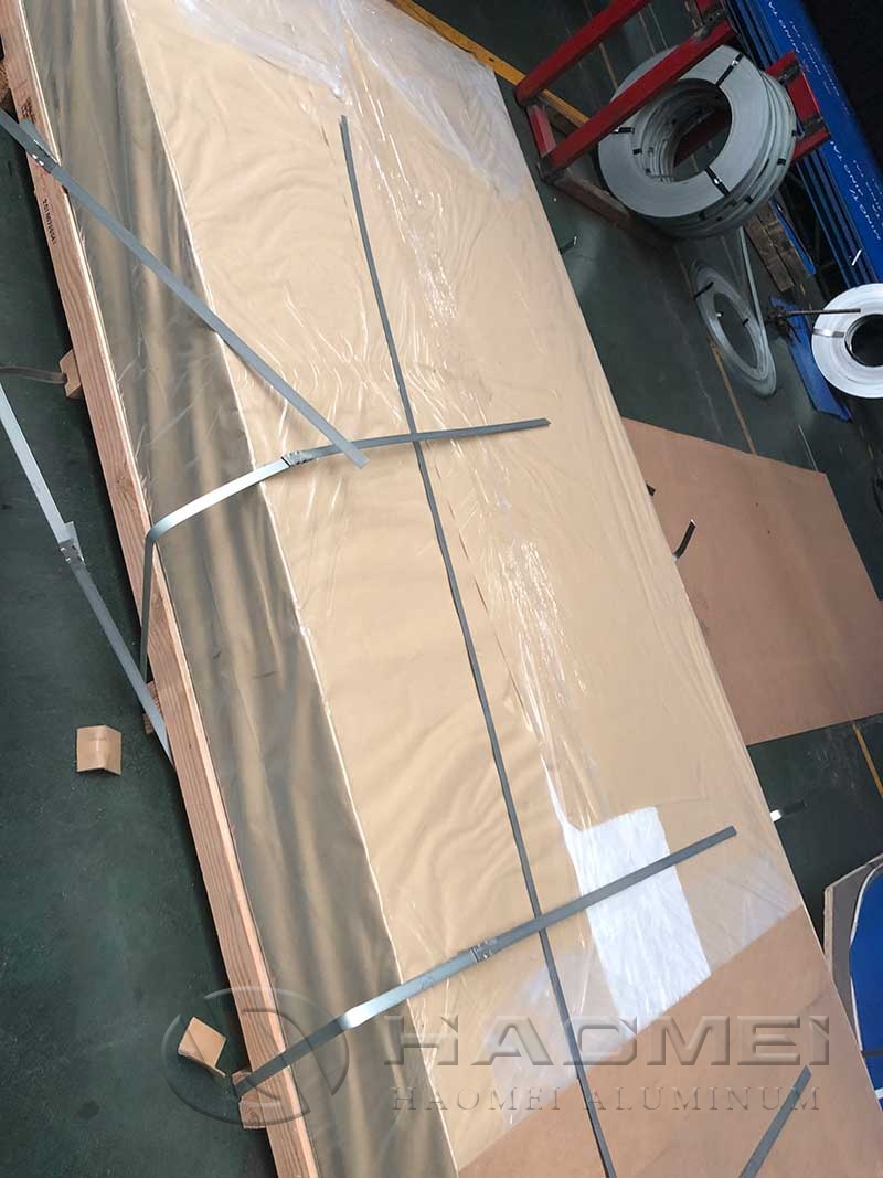 Aluminum diamond plate application